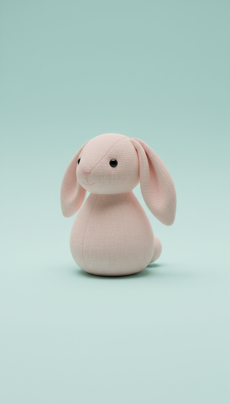 Plush Bunny in Cloud-Soft Fleece