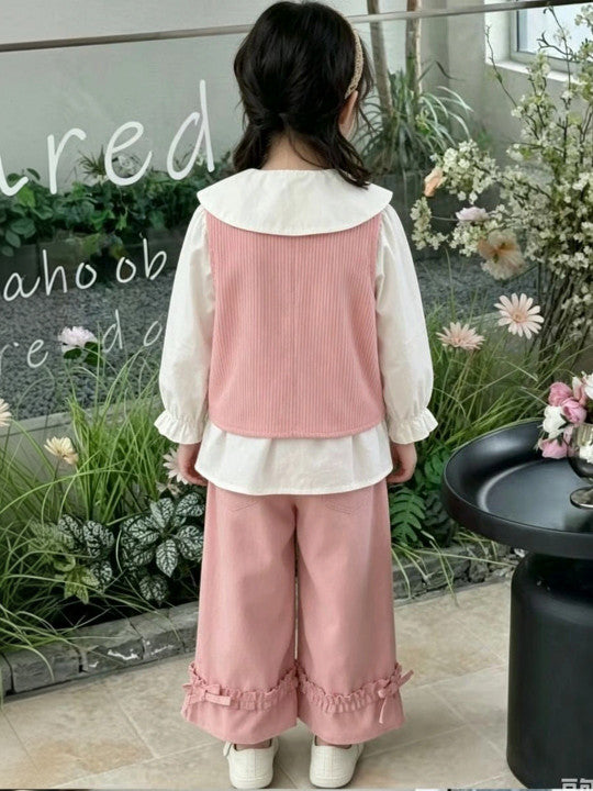 Girls Shirt with Trousers