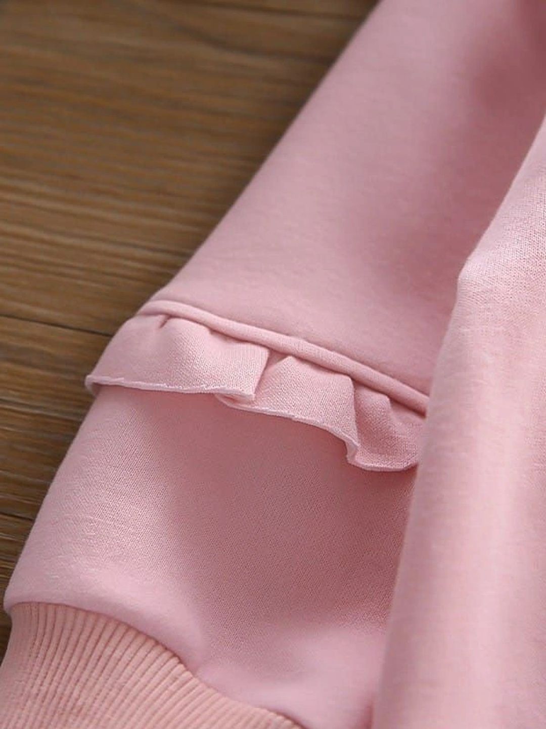 Girls Embellished Sweatshirt With Trousers