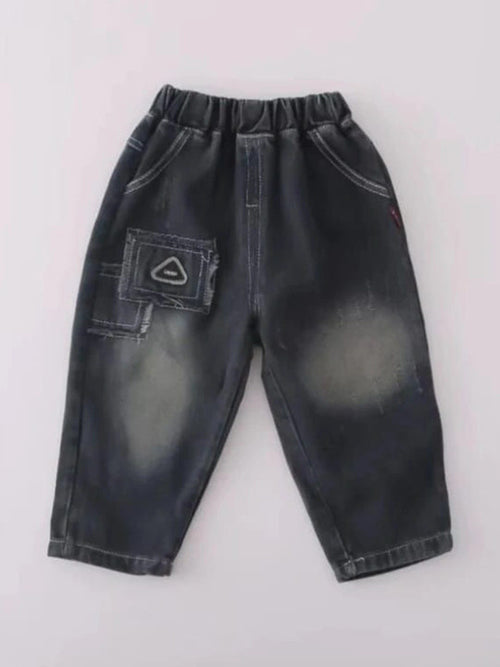 Boys Colourblocked Sweatshirt & Trousers