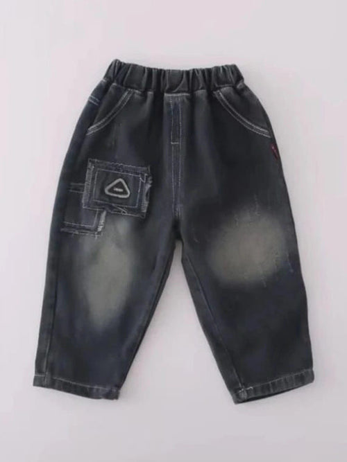 Boys Colourblocked Sweatshirt & Trousers Set