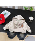 Boys Printed Sweatshirt With Trousers