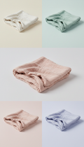 Cotton Muslin Swaddle Blanket Breathable Weave
