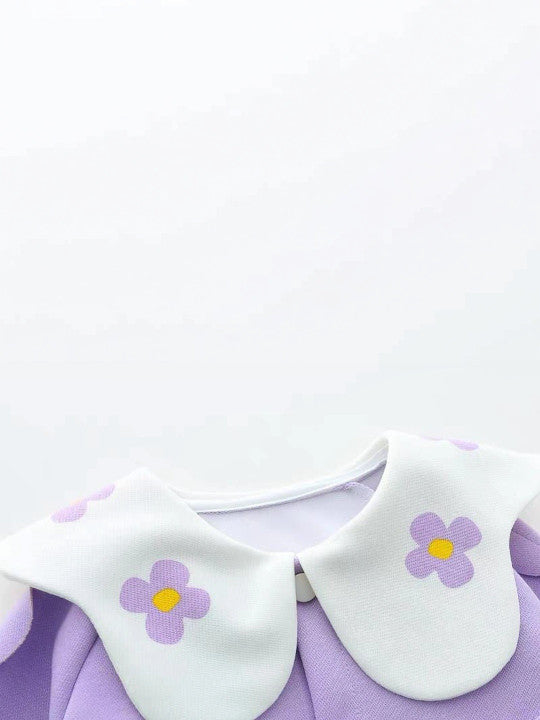Girls Printed T-shirt with Trousers